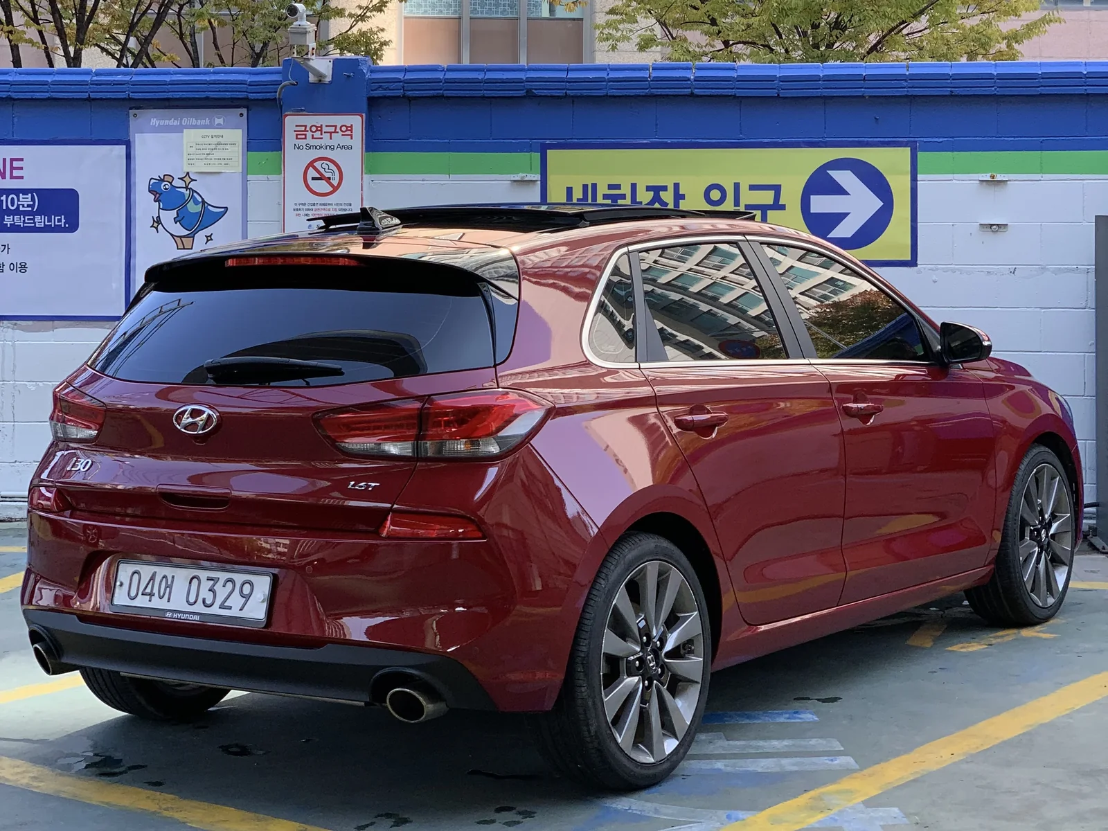 i30 PD 사이드미러 교체