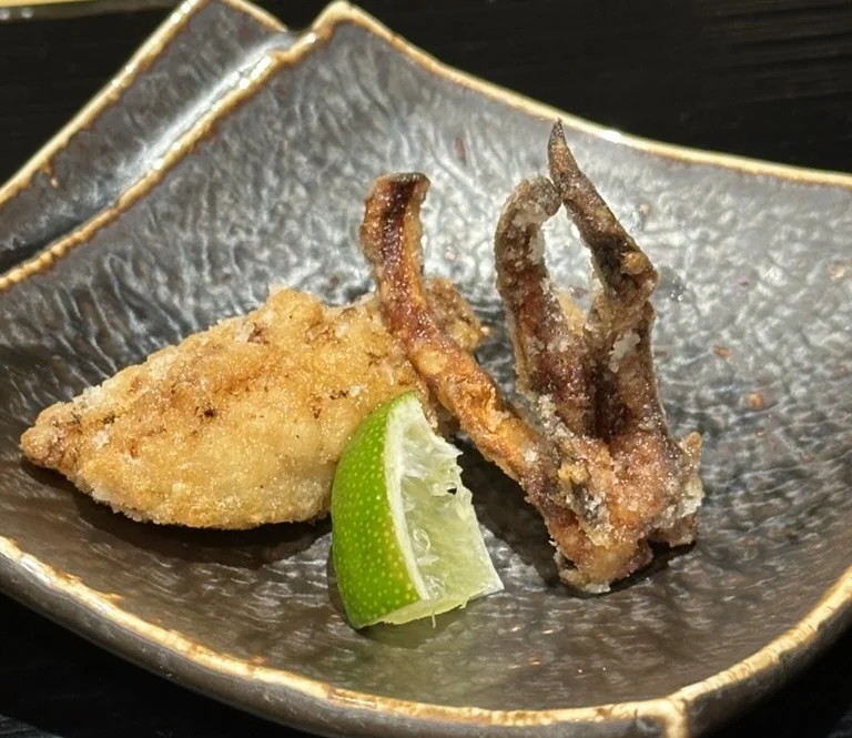 복어 한치 튀김