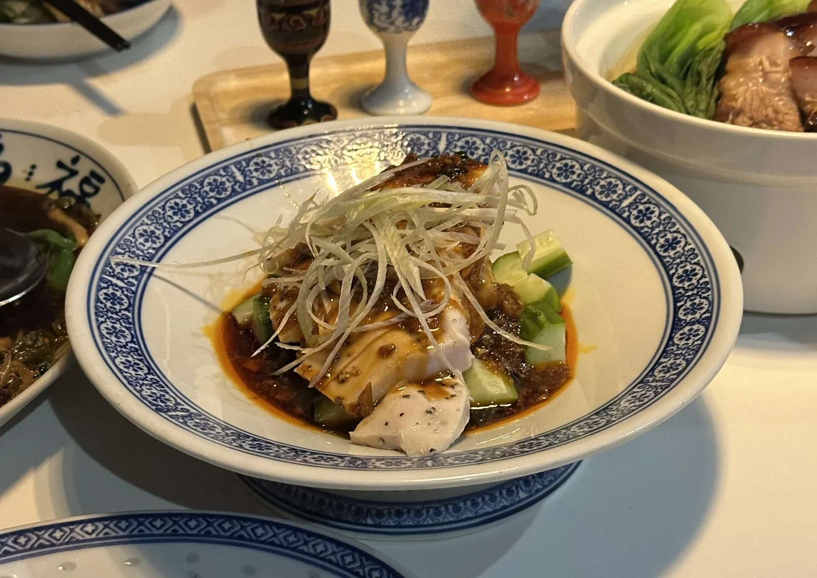 사천식 수비드 닭고기냉채