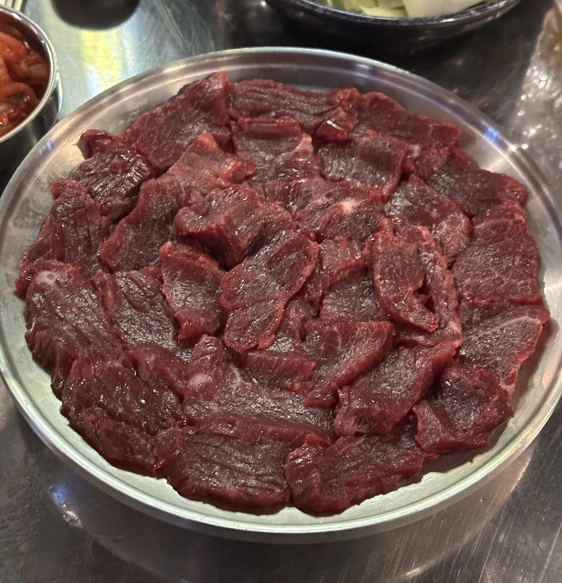 Raw beef tartare with Ardbeg Uigeadail