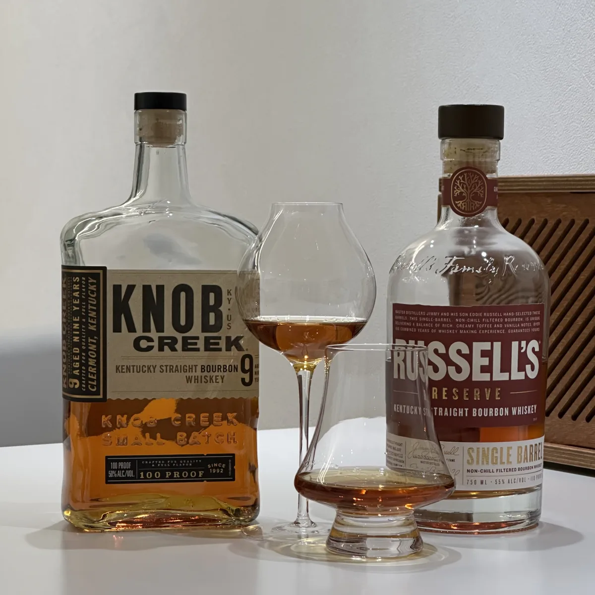 [Bourbon] Knob Creek vs Russell's Single Barrel