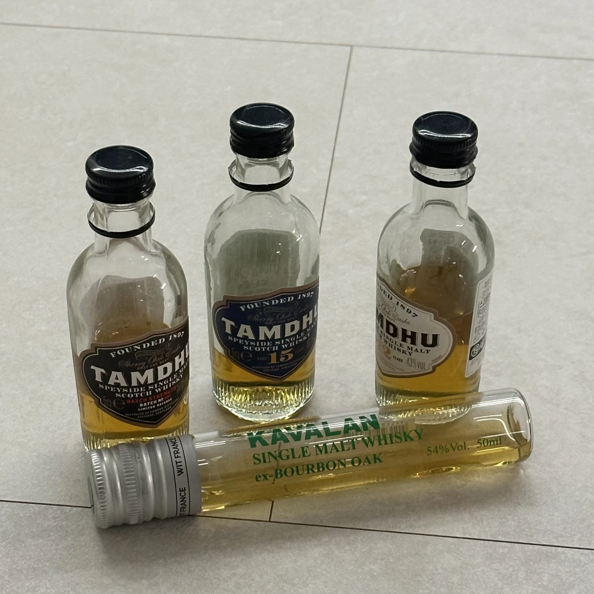[Sherry] Tamdhu 12 vs 15 vs Batch Strength Side by Side